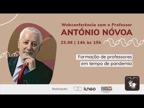 Webconferência Prof. António Nóvoa