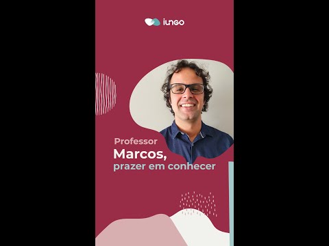 Professor Marcos, prazer em conhecer! #diadosprofessores