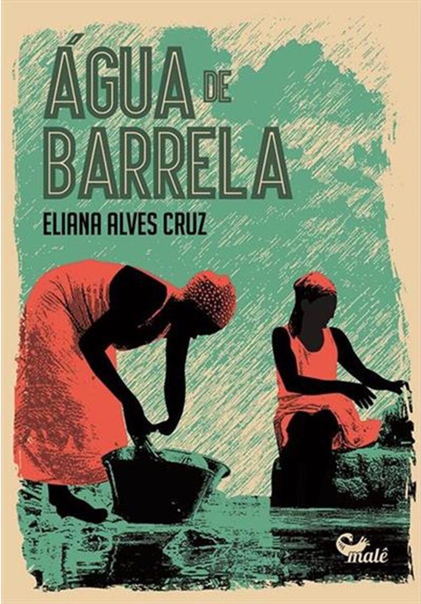 Capa do livro "Água de barrela", de Eliana Alves Cruz