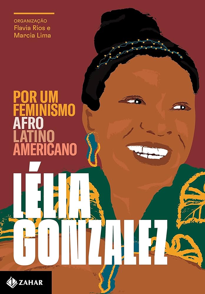 Capa do livro "Por um feminismo afro-latino-americano", de Lélia Gonzalez