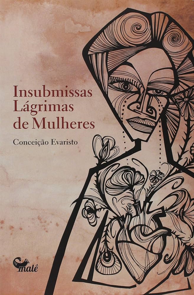 Capa do livro "Insubmissas lágrimas de mulheres", de Conceição Evaristo.