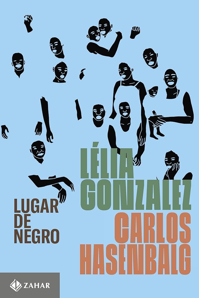 Capa do livro "Lugar de negro", de Lélia Gonzalez.