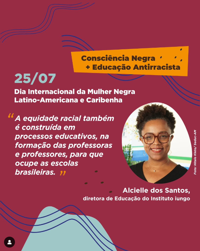 print IG ed antirracista Alcielle