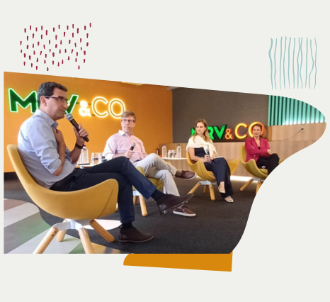 Convidados na sede da MRV