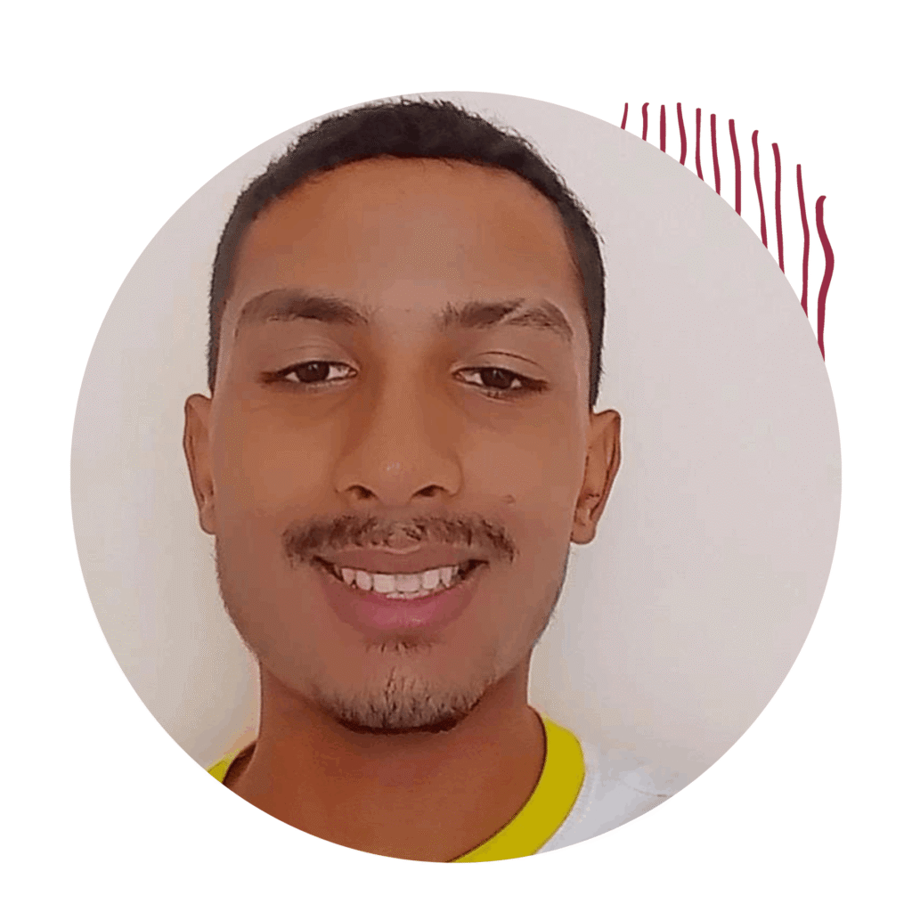 Foto do estudante Fenrando, aluno da Jesonita.