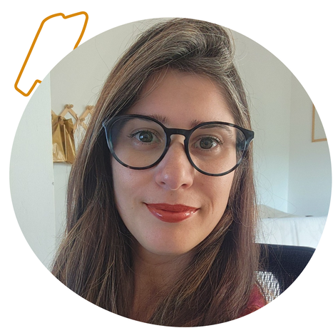 Foto da Michele Borges, formadora no iungo.