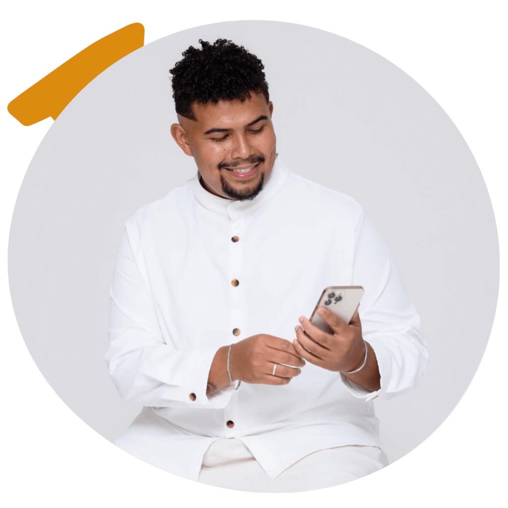 Foto do Victor, ex-aluno do Marcel. 