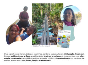 educação ambiental e ribeirinha no Pará professora Merian Nascimento protagonismo estudantil educação climática COP 30