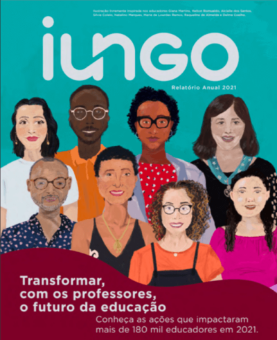 Capa do relatório anual do iungo 2021